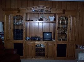 Entertainment Center with a lot of storage