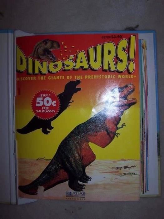 Dinosaurs Magazines by Atlas