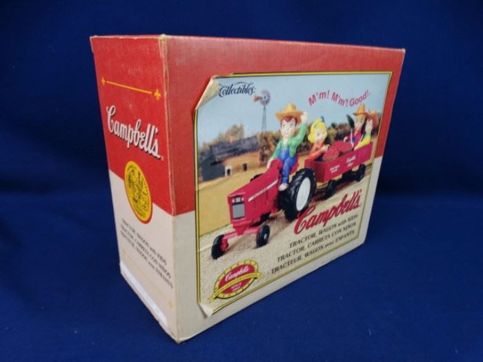 Campbell's Tractor Wagon with Kids.