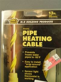 Electric Pipe Heating Cable 13 ft.