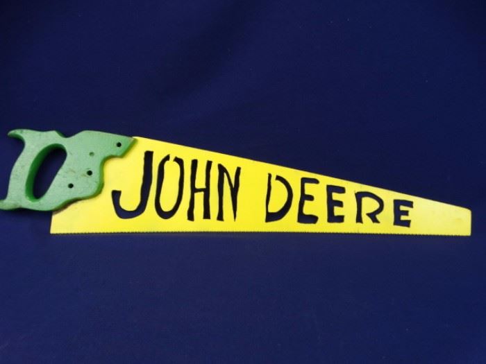 John Deere Painted Saw