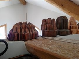 Antiques copper molds
