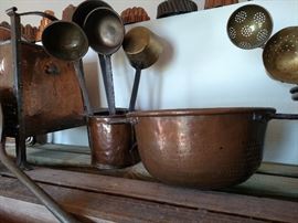 Antique copper ware