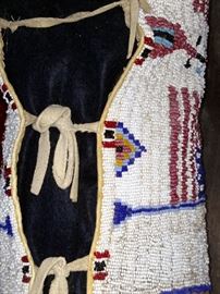 Native American Indian beaded cradle board