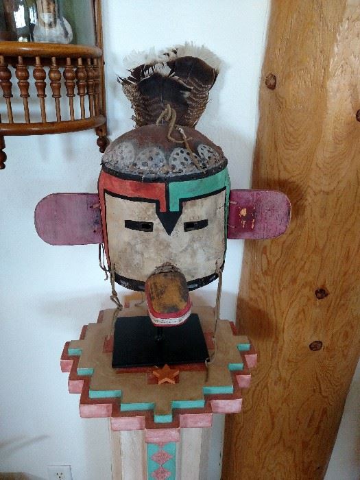 Hopi Mask "Hano Mana", circa 1930