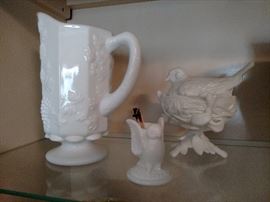 Milk glass