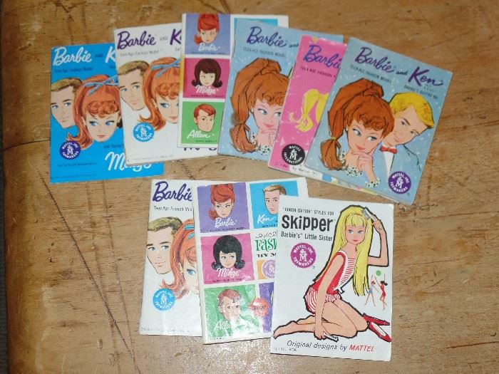 Vintage Original Barbie books