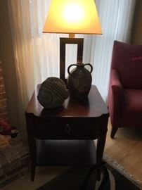 Other end table and pair matching lamps