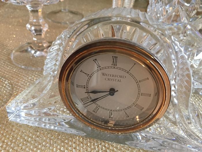 Waterford Crystal clock