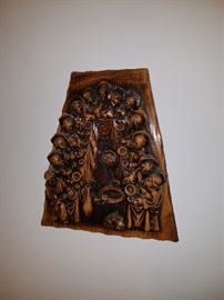 3D carved Last Supper beautiful