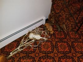 Interesting guitar in branch