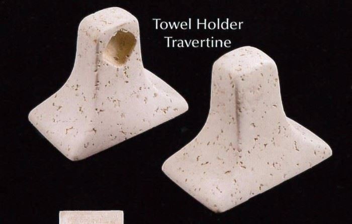 Towel Holder Travertino