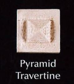 Pyramid Travertino