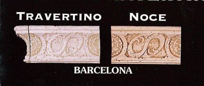 Barcelona Travertino Noce