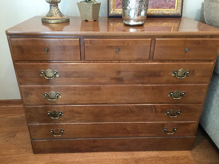 Ethan Allen dresser - one of two.  Works well in bedroom or accent piece in living/family room.