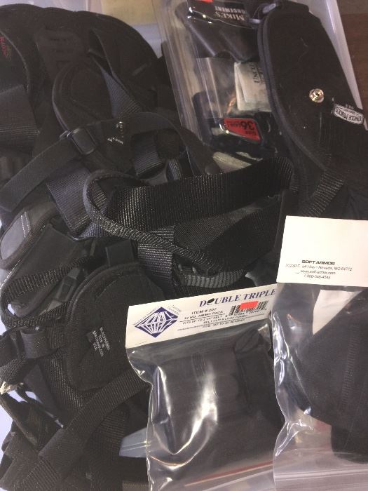 Misc. Gun holsters and belts