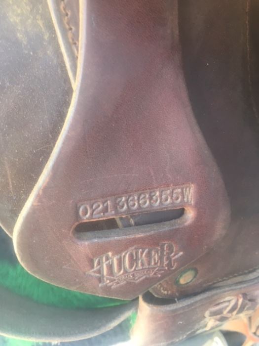 Tucker  saddle detail