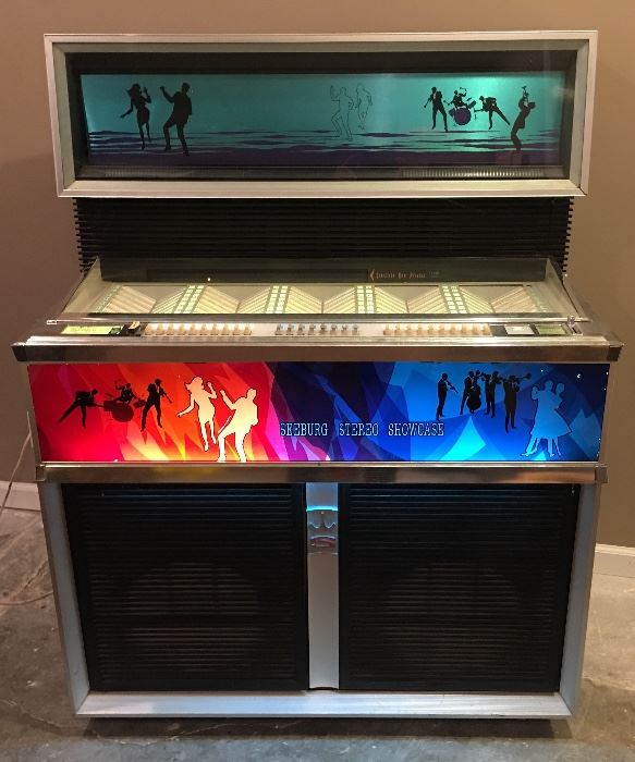 Seeburg Jukebox - Loaded w/ 45's...Has 33rpm Capability As Well