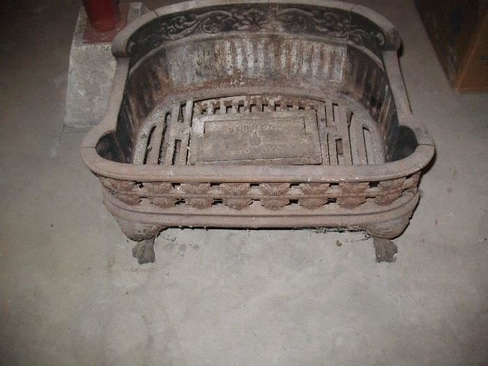 Victorian fireplace grate