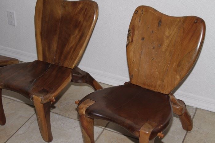 Don Shoemaker Cocobolo Lounge Chairs