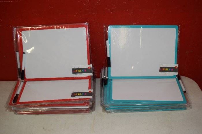 
38 Double Sided Dry Erase Lap Boards