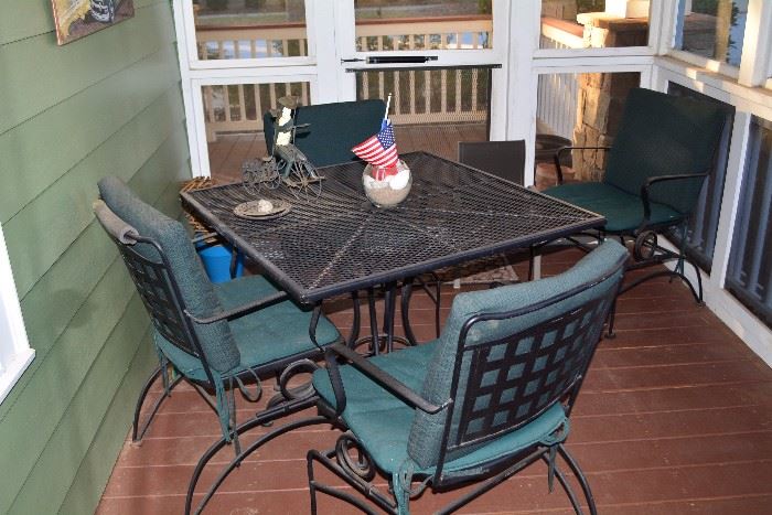 Metal Patio Set- Douglasville Estate Sale by Atlanta Estate Sale Companies