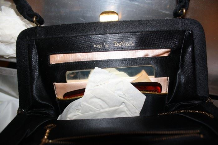 Inside Vintage purse