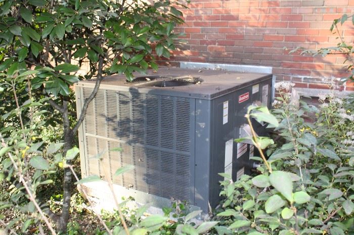 Heating and a/c unit for sale.  Less than 2 years old.  Goodman brand.