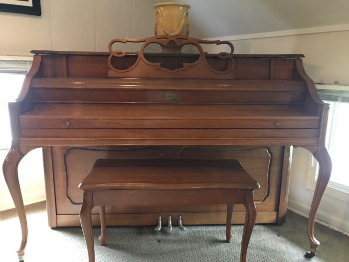 Vintage Kohler and Campbell piano. 