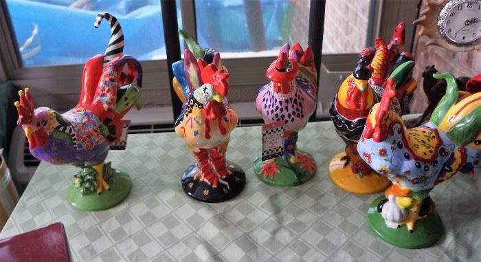Colorful Spring Chickens