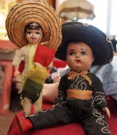 Vintage Mexican dolls