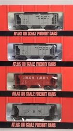 Atlas HO Scale Train Cars, New Old Stock