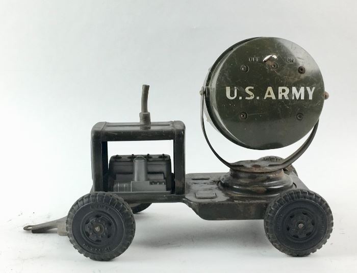 Vintage Steel Pressed Army Toys