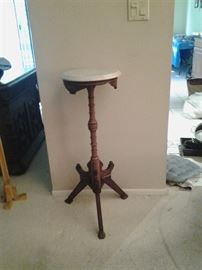 Marble top stand 