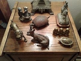 Antique GERMAN WIND-UP MECHANICAL Brass Turtle