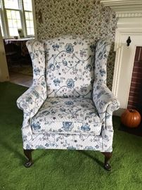 Floral Patterned Chair
