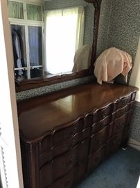 Dresser and Mirror