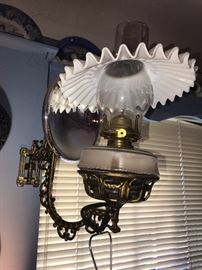 VINTAGE OIL LAMPS-2 AVAILABLE