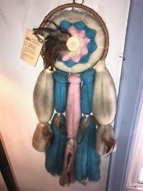 NATIVE AMERICAN HAND-MADE DREAM CATCHER