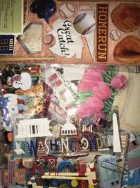 TONS OF SCRAPBOOKING SUPPLIES