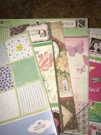 TONS OF SCRAPBOOKING SUPPLIES