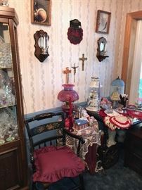 HAND-PAINTED SIDE CHAIR