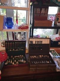 5 SETS OF SILVERWARE AVAILABLE
