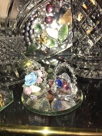 CRYSTAL FIGURINES