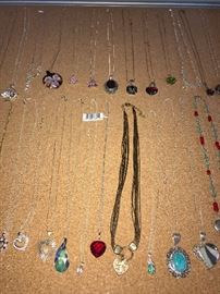 STERLING SILVER NECKLACES