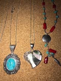 STERLING SILVER NECKLACES