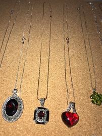 STERLING SILVER NECKLACES