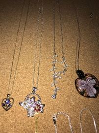 STERLING SILVER NECKLACES