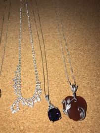 STERLING SILVER NECKLACES