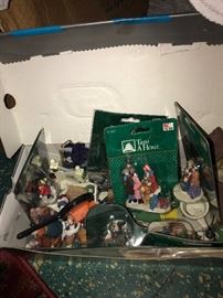 CHRISTMAS VILLAGE FIGURINES